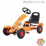 Картинг М 1507-7 оранжевый